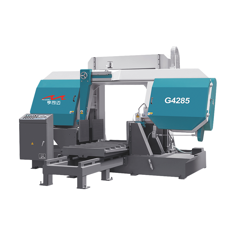 Большой портальный ленточнопильный станок для резки металла